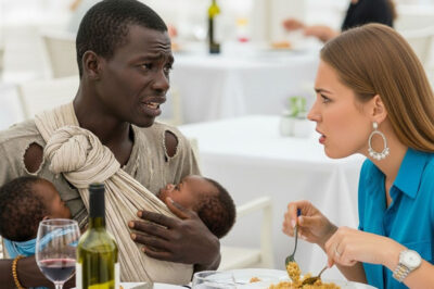 “May I Have Your Leftovers, ma?”—But When the Millionaire Looked Into His Eyes, Everything changed…