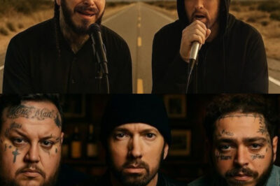 “Give them a Grammy now” — Eminem, Post Malone & Jelly Roll shock the world with the midnight release of Devil In Her Eyes