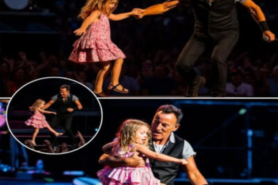 Bruce Springsteen Melts Hearts at New Jersey Concert by Bringing 3-Year-Old Granddaughter Lily Harper Onstage — A Magical First-Ever Moment Where “The Boss” Danced With Her During “Dancing In The Dark”, Sending the Crowd Into Frenzied Cheers and Tears