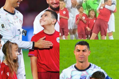HEART OF GOLD: Cristiano Ronaldo’s heartwarming gesture ahead of Armenia vs Portugal 2026 World Cup qualifier has sent social media into a frenzy. The Al-Nassr superstar was seen comforting a tearful boy. The boy later shared with emotion that Ronaldo had not only encouraged him but also sent words of encouragement to his younger brother who is battling cancer. “It was like a dream to meet him, and he gave us the strength to believe in miracles,” the boy said.