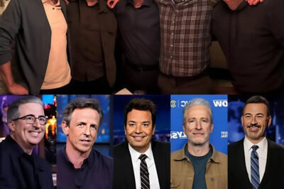 Late-Night’s Rebellion: How Stephen Colbert’s Cancellation Sparked an Unlikely Alliancelow