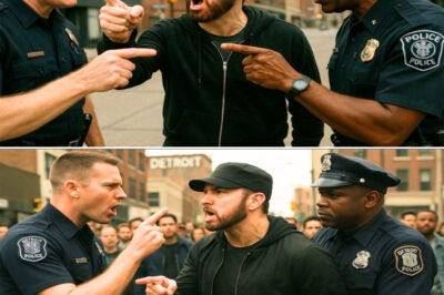 DETROIT POLICE OFFICER Tries to humiliate EMINEM ON HOME FIELD — BUT SECONDS LATER, THE CROWD GOES ANGRY, SOCIAL MEDIA EXPLODES, AND A CAREER IS ERASED WHILE MARSHALL MATHERS STANDS SILENT LIKE AN IMPOSSIBLE LEGEND!