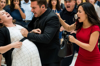 At a Dallas Mall, a CEO Strikes His Pregnant Wife for His Mistress — Unaware Her Billionaire Father Was Watching in Uniform