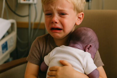 Placed gently in his brother’s arms, the stillborn baby suddenly let out a piercing cry that shook the room.