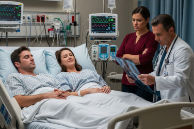 Too much fun” sent my husband and his mistress straight to the ER — and he even swiped my card to cover the bill. But when the doctor spoke, both of them broke down in tears
