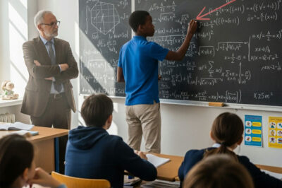 “If You Solve This Problem, You Will Get My Whole Salary!” — The Challenge To A Black Student And The Ending That Stunned Everyone…