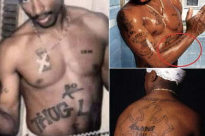 Tupac’s 21 Tattoos EXPOSED: The Hidden Meanings Behind Every Mark on the Rap Icon’s Body — From “Thug Life” to “Only God Can Judge Me”