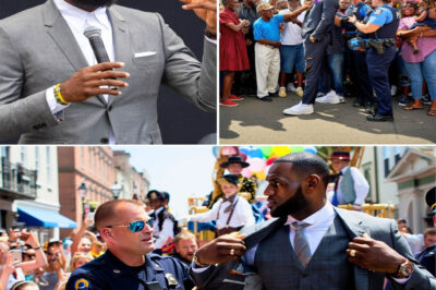 LeBron James Came Out To Charleston’s Parade Of Hope To Pay Tribute To His Roots – But When A Racist Cop Tried To Embarrass Him In Front Of The Whole City What Followed Stunned The Crowd And Ended Up Changing Charleston Forever