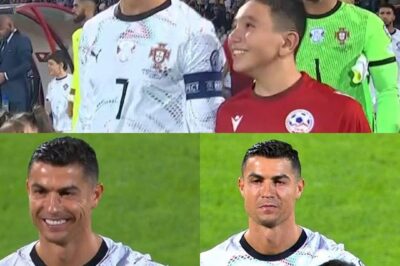 Watch A Historic Football Moment: Young Fan Breaks Down in Tears Upon Seeing Cristiano Ronaldo