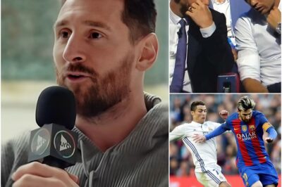 SHOCKING: Messi declares, “I am not Ronaldo’s friend, he doesn’t deserve that…” In a 15-minute interview yesterday, Messi revealed shocking truths about his relationship with CR7 throughout more than a decade of rivalry, leaving everyone stunned about the true nature of their connection
