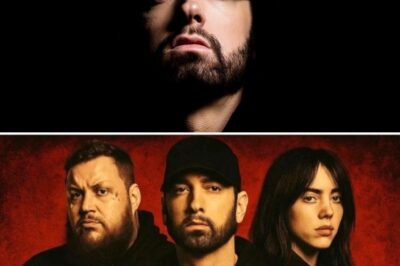 It’s official—Eminem is back, and he’s not coming alone. The rap legend just announced his 2026 Last Showdown Tour, and he’s teaming up with none other than Billie Eilish and Jelly Roll. This isn’t just a concert—it’s a collision of worlds, a mashup of styles so bold it’s bound to shake the music scene to its core. Fans can expect shocks, jaw-dropping surprises, and the kind of moments that will be talked about for years. Eminem has never played it safe, and with this powerhouse lineup by his side, he’s about to flip hip-hop—and maybe all of music—on its head. This tour isn’t just a show, it’s a warning shot: the future of music is about to change forever.