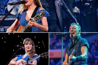 When Bruce Springsteen and Taylor Swift took the stage together, it wasn’t just a duet—it was a statement. As the two icons stood shoulder to shoulder, the arena erupted in thunderous applause, drowning out the noise of viral criticism that had trailed them online.