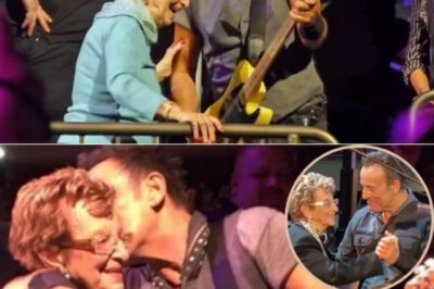Bruce Springsteen Stuns London as He Brings His Mother Adele On Stage for a Heartfelt Dance During “Dancing in the Dark” — A Once-in-a-Lifetime Festival Moment That Blended Rock, Family, and Pure Emotion