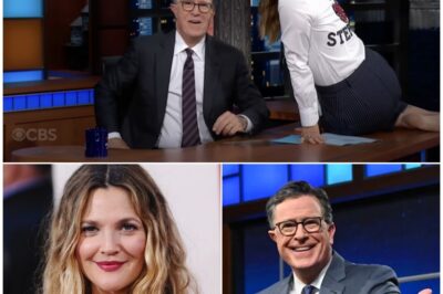 It’s Different Now: The Poignant, Full-Circle Story Behind Drew Barrymore’s Desk Dance for Stephen Colbert