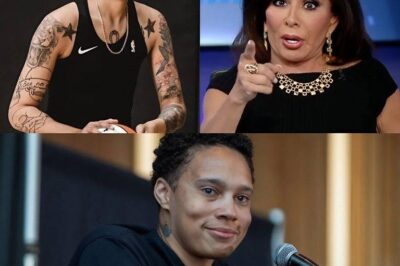 “THE STUDIO FROZE”: JEANINE PIRRO’S COLD, UNFLINCHING WORDS ABOUT WNBA STAR BRITTNEY GRINER SPARK OUTRAGE, SILENCE & THE MOST UNCOMFORTABLE MOMENT ON LIVE TV!