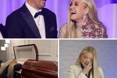 With a trembling voice choked by sobs, Erika Kirk whispers, “I love you. I love you. I love you. God bless you,” her words breaking as she mourns over her husband Charlie Kirk’s lifeless body. Her shaking fingers cling to his hand, a final gesture of unwavering love, witnessed by her 3.3 million followers. In another heartrending image, her long blonde hair spills over her shoulders as she collapses in grief, draped across his casket, her sorrow laid bare. Erika’s raw, devastating farewell captures the unbearable weight of loss, etching an unforgettable moment of love and heartbreak.