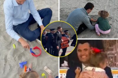 “WHERE’S DADDY?” — Charlie Kirk’s 3-year-old daughter innocently asked her mother, Erika Kirk, after seeing her say she was going to pick Daddy up — only to return alone. It was a heartbreaking moment that brought millions to tears. It may take years for the little girl to understand that the father who once built sandcastles on the beach with her will never appear in her life again. Watch the full heartbreaking moment