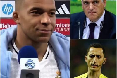 Mbappé Explodes Over LaLiga Refereeing — Tebas’ Calm Response Stuns Everyone