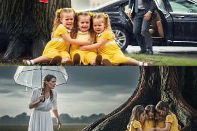 He Came Home Unannounced and Found His Triplets Abandoned by His New Wife in the rain…