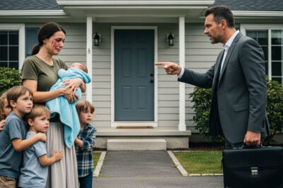 He Threw His Wife and Five Children Out of the House… BUT WHEN HE RETURNED HUMILIATED, EVERYTHING HAD CHANGED!