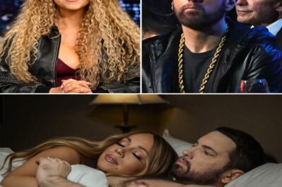 Mariah Carey finally broke her silence on the drama that has followed her and Eminem for decades—and she did it with the kind of icy confidence only she can pull off. When asked about the feud, Mariah brushed it aside like dust on her shoulder, saying, “I really don’t care… that’s an idiot rap lyric.” The words landed like a dagger, sharp and final, as if she was done carrying the weight of a story the world just won’t let die. For years, rumors, diss tracks, and interviews have fueled the fire, but Mariah’s latest response made one thing crystal clear: to her, the entire saga isn’t worth a second thought. It was a cutting reminder that while Eminem may have tried to write her into his lyrics, Mariah refuses to let him write her story.