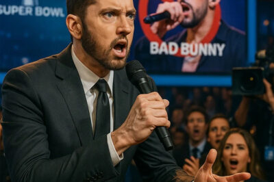 SHOCKING: Eminem Went Live on National Television, Demanding the NFL Cancel Bad Bunny’s Super Bowl Halftime Show