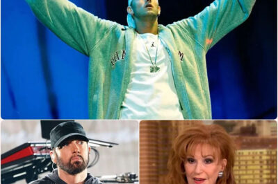 “I WON’T LET MY PRINCIPLES OR INTEGRITY BE TWISTED FOR ENTERTAINMENT.” EMINEM WALKS OUT of The View After Fiery On-Air Clash With Joy Behar