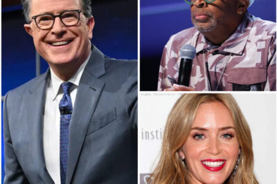 Jimmy Kimmel turns Brooklyn into a star magnet with Stephen Colbert Spike Lee and Emily Blunt joining his live shows.