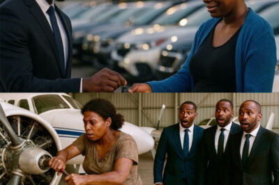 A Homeless Pregnant Woman Fixes Airplane Engine & Saves Billionaire’s Company.