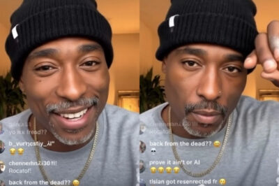 [VIDEO] TUPAC ALIVE? RAP LEGEND “DEFIES” DEATH FROM 28 YEARS AGO IN EXPLOSIVE FACEBOOK LIVESTREAM!