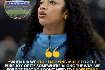 Angel Reese Has Never Been Afraid to Speak Her Mind — and This Time, She’s Defending the Very Soul of Music Itself. As critics rage over Bad Bunny performing in Spanish at the Super Bowl, Reese fires back: “When did we stop enjoying music for the pure joy of it?” With her trademark fire and honesty, she reminds us that the power of music isn’t in the words — it’s in the emotion. What she says next might just make you rethink what “America’s biggest stage” truly means.
