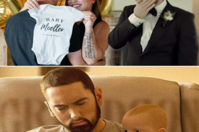 Eminem’s family just got hit with life-changing news, and this time it’s not Slim Shady making headlines—it’s his daughter. Alaina Scott, Eminem’s eldest, dropped a huge announcement that sent fans into overdrive: she’s expecting her first child. With pure joy, she shared that she “couldn’t be more grateful,” marking the start of a brand-new chapter in her life. And for Eminem? The rap legend officially levels up to Grandpa Shady—now with not one, but two grandchildren to his name. From stadium anthems to lullabies, the Marshall Mathers legacy just found its next generation.