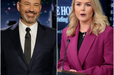 “YOU THINK I’M DONE? THINK AGAIN!” Jimmy Kimmel Hits Karoline Leavitt with a $50 Million Lawsuit After Shocking Live Ambush!  What should’ve been another routine Jimmy Kimmel Live! interview turned into pure chaos when Karoline Leavitt ambushed the late-night host with an attack that left everyone speechless. Live on air, she mocked Kimmel’s character, mocking everything he stood for. Kimmel, maintaining his composure, fired back with a cutting line, but the aftermath was far from over. Days later, Kimmel took it to the next level, slapping Leavitt and the network with a $50 million defamation lawsuit. In the explosive filing, Kimmel claims the attack wasn’t just a personal jab—it was a calculated political move designed to tarnish his reputation. Is this the start of a bigger war in Hollywood? Will Kimmel’s legal retaliation change the game for late-night TV? The tension is palpable, and the drama is only beginning!