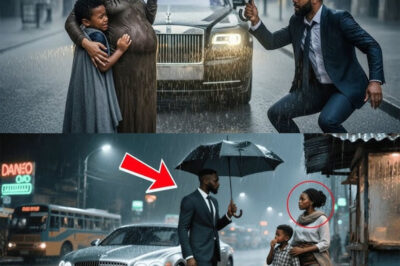 Billionaire Sees a Pregnant Teen Begging in the Rain—What Happened Next Shocked Her.