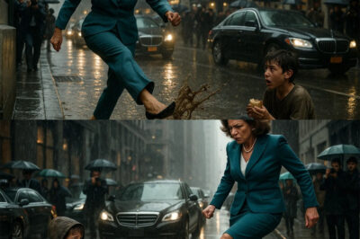 A Powerful Woman Pushes a Child into a Puddle — But the Birthmark on His Hand Leaves Her Stunned…