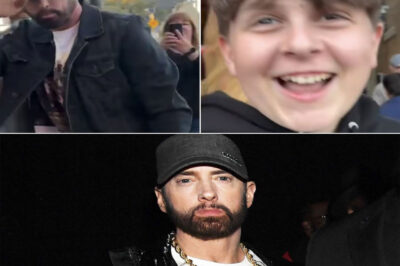 Fans accidentally spotted Eminem arriving at his own Mom’s Spaghetti restaurant in Detroit earlier today, and with a cheeky grin he whispered, “You didn’t see me coming, did you?”, sending the lucky onlookers into a frenzy as they scrambled for autographs and photos, while whispers spread like wildfire about who else might pop in, cameras flashing, hearts racing, and what should have been a quiet day turned into the most talked-about celebrity moment in Detroit, leaving everyone buzzing with excitement, disbelief, and a story they couldn’t wait to share.
