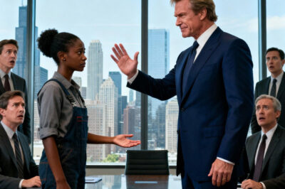 The billionaire CEO sneered at his Black employee, saying, “I won’t shake your hand! Black people’s hands are filthy.” — A few minutes later, he lost a $2 billion investment, and his empire collapsed because of her…