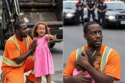 Crying Girl Runs to Garbage Man for Help Moments Later Police Seal Off the Street!…