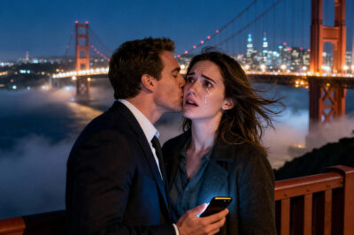 A heartbroken girl stood on the Golden Gate Bridge crying and dialed the wrong number — she didn’t expect the stranger who answered to be a romantic billionaire, and what followed was a beautiful ending..