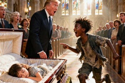 “Your daughter is still alive!” — A homeless black boy ran to the coffin and revealed a secret that left the billionaire shocked…
