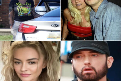 Eminem’s rarely-seen ex, Kim Mathers, has stunned onlookers with a shocking new look—stepping out with bold pink hair that makes her almost unrecognizable outside her Michigan home. Once known for her turbulent history with the rap legend, Kim’s transformation has fans doing a double take. The sighting comes just as news breaks that the rapper, now 53, has found love again—this time with his longtime stylist, Katrina Malota.