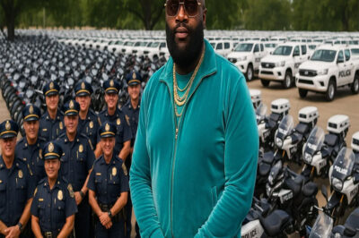Breaking News: Rick Ross just spent a whopping $2,441,274 to donate 140 power bikes and 300 Hilux trucks to the Louisiana Police Force From music stages to humanitarian impact — Rick Ross keeps proving that “We rise by lifting others” isn’t just a quote, it’s a lifestyle