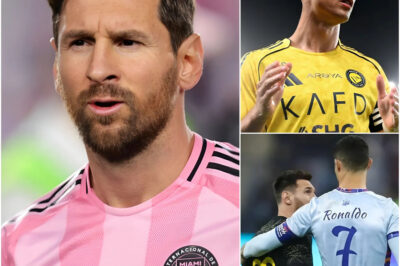 Messi SHOCKS the world with a statement mocking Cristiano Ronaldo, igniting a media firestorm. The Argentine superstar has revealed 5 TRUTHS about CR7, aiming to expose what he calls the “fake image” of the Al Nassr forward…
