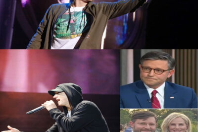 SH0CKING! Eminem EXPOSES Hidden Financial Ties Linking Mike Johnson’s Wife to Multi-Million-Dollar Transactions — Cha0s Erupts Live On Air!