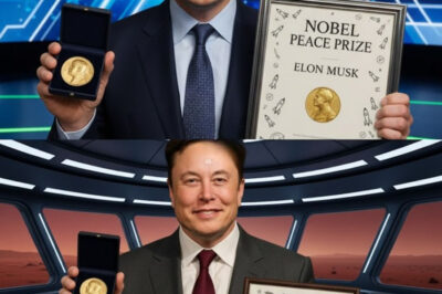 BREAKING NEWS: Elon Musk NOMINATED FOR THE NOBEL PEACE PRIZE — The incredible journey of the man who’s changing the world! Read on to discover the most remarkable REASON why he truly deserves this award!