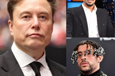 SHOCKING NEWS: Elon Musk erupted on live television, demanding the NFL cancel Bad Bunny’s Super Bowl Halftime Show. Musk alleged that Bad Bunny’s performance would be “more than just music” and staged as a disguised political message, promoting “woke” movements and undermining traditional American values. His outrage spread rapidly, but it was the conclusion of Musk’s statement that truly left social media stunned…
