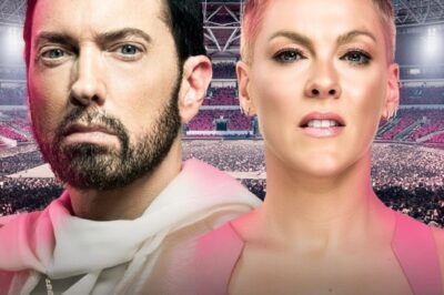 SOMETHING UNFORGETTABLE IS COMING… Eminem x P!nk Set to Ignite the 2026 World Tour With Leaked Secrets, Unreleased Tracks, Mystery Encore, and a Reunion That Could Change Music Forever! Fans are losing their minds as Eminem and P!nk prepare to take the world by storm on their highly anticipated 2026 World Tour — starting in London 🇬🇧. The leaks have already sent shockwaves: rumored unreleased tracks like “Glass Hearts” and “After the Fire”, a secret encore that no one was meant to know about, and whispers that this tour could be more than just a concert — it might be a reckoning, a reunion, and perhaps even a final farewell. Industry insiders say the chemistry between Slim Shady and P!nk is electric, promising performances that will push boundaries, reveal hidden stories, and leave fans breathless. Every note, every lyric, every moment on stage could rewrite the history of live music. Get ready — this isn’t just a tour, it’s a seismic event that will be talked about for years to come.