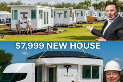 Elon Musk’s $7,999 Tesla Tiny House Finally Arrives — Free Land, Zero Taxes & A Future Without Bills! It’s finally happening! Elon Musk’s $7,999 Tesla Tiny House is being delivered — and it comes with free land and zero property tax! Would you live in one of these futuristic homes?