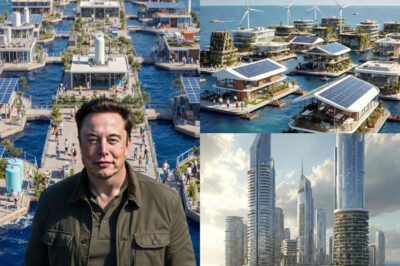 SHOCKING NEWS WORLDWIDE: Elon Musk announced to build a “Floating City in the middle of the ocean” – the first step in the plan to replace the Earth?!