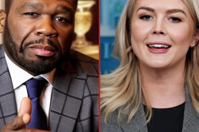 LIVE TV SHOCKER! Karoline Leavitt told 50 Cent he “needed to be silent” — but he read her entire tweet LIVE on air, word for word.
